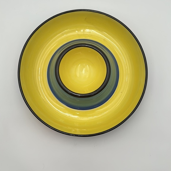 Certified International Nancy Green Large Sombero Dipping Server - Picture 2 of 16